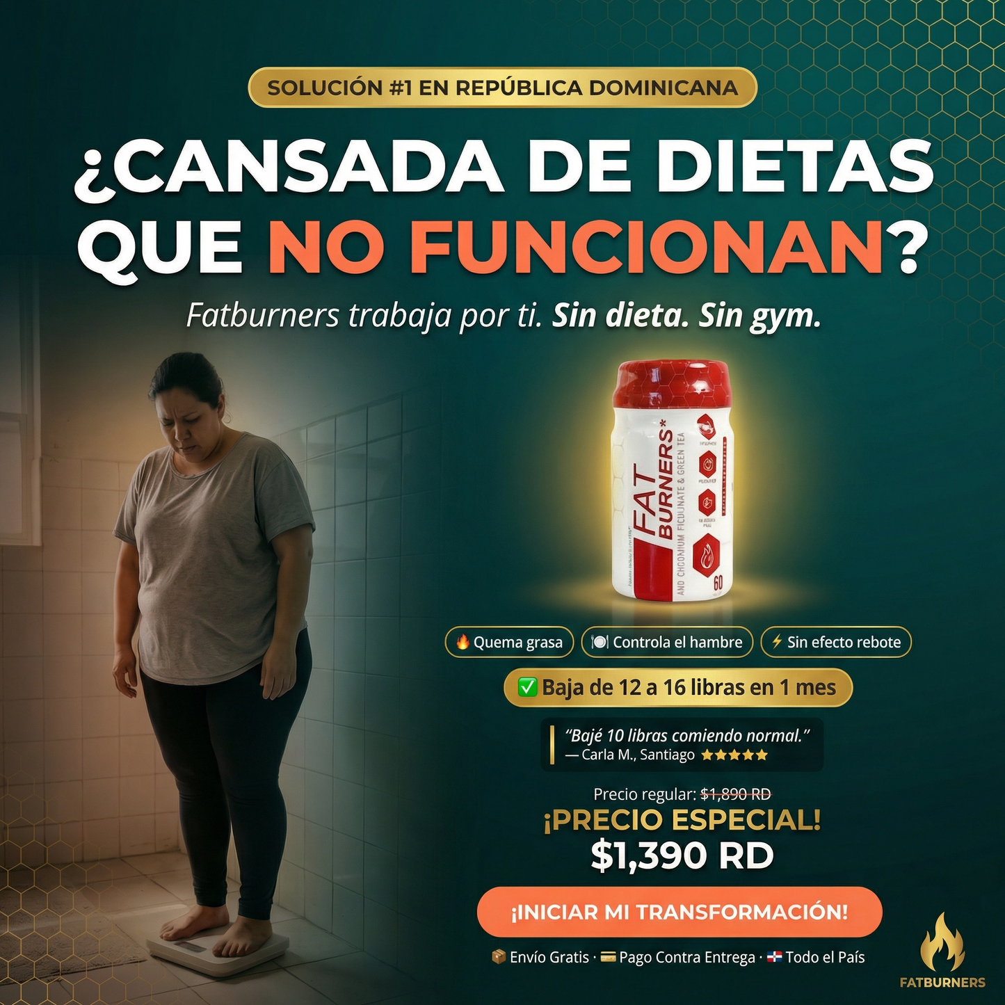 ¡CANSADA DE LAS DIETAS!